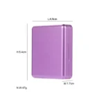 Aluminum Alloy Cigarette Case, Capacity:10 pcs - Image 3