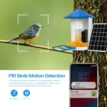 ESCAM PT389 IP66 Waterproof 2MP PIR Motion Detection Two-way Audio Night Vision WiFi Camera with AI Bird Recognition Bird Watching House - Image 8