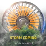 F4310 360-Degree Rotating Adjustable Car Three-Head Fan - Image 7