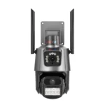 QX81 Humanoid Recognition AI Alarm WIFI Spherical Dual 2MP IP Camera - Image 2