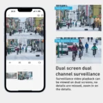 QX81 Humanoid Recognition AI Alarm WIFI Spherical Dual 2MP IP Camera - Image 5