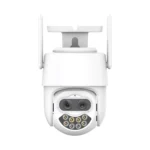 QX82 400W Dual Screen Dual Channel Synchronous Monitoring IP Camera - Image 2