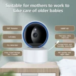 YT50 3MP Smart WIFI PTZ Camera Baby Monitor - Image 4