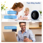 YT50 3MP Smart WIFI PTZ Camera Baby Monitor - Image 5