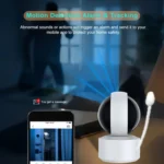 YT50 3MP Smart WIFI PTZ Camera Baby Monitor - Image 8