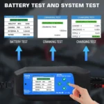 CAT-280 2 in 1 Car Battery Charger & Color Screen Battery Tester, EU Plug - Image 11