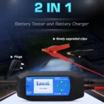 CAT-280 2 in 1 Car Battery Charger & Color Screen Battery Tester, EU Plug - Image 4