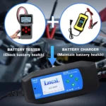 CAT-280 2 in 1 Car Battery Charger & Color Screen Battery Tester, EU Plug - Image 6