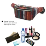 Outdoor Sports Bohemian Ethnic Style Fashion Waist Bag - Image 5