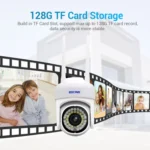 ESCAM PVR007 3MP Smart HD WiFi Camera Support Full Color Night Vision / Motion Detection / Sound Alarm / TF Card - Image 11