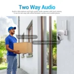 ESCAM PVR007 3MP Smart HD WiFi Camera Support Full Color Night Vision / Motion Detection / Sound Alarm / TF Card - Image 8