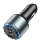 hoco NZ9 Galloper 95W Dual USB-C / Type-C + USB 3-port Car Charger  – Qty: 5 Units