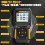 HUMZOR NC601 12-24V Car and Truck OBD2 Scan Tool Diagnostic Tool - Image 7
