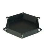 Hexagonal Desktop PU Storage Box Sundries Tray - Image 2