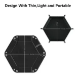 Hexagonal Desktop PU Storage Box Sundries Tray - Image 4