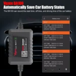 Vgate BA100 Car 12V Bluetooth 4.0 Battery Assistant Analyzer Tester - Image 6