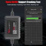Vgate BA100 Car 12V Bluetooth 4.0 Battery Assistant Analyzer Tester - Image 8