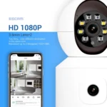 ESCAM QF010 2x2MP Dual Lens Dual Screen Surveillance WiFi Camera Support Two-way Voice & Motion Detection - Image 4