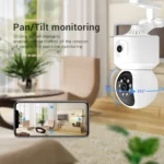 ESCAM QF010 2x2MP Dual Lens Dual Screen Surveillance WiFi Camera Support Two-way Voice & Motion Detection - Image 7
