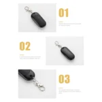 2pcs For Yadea Four-button Anti-theft Alarm Wireless Key Remote Control - Image 3