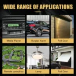 2pcs For Yadea Four-button Anti-theft Alarm Wireless Key Remote Control - Image 7