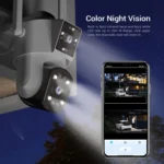 ESCAM PT210 2x3MP Dual Lens Dual Screen Monitor WiFi Camera Support Two-way Voice & Motion Detection & Cloud Storage - Image 6