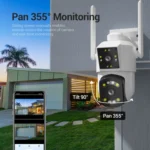 ESCAM PT210 2x3MP Dual Lens Dual Screen Monitor WiFi Camera Support Two-way Voice & Motion Detection & Cloud Storage - Image 7