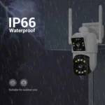 ESCAM PT210 2x3MP Dual Lens Dual Screen Monitor WiFi Camera Support Two-way Voice & Motion Detection & Cloud Storage - Image 8