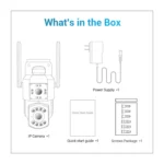 ESCAM PT210 2x3MP Dual Lens Dual Screen Monitor WiFi Camera Support Two-way Voice & Motion Detection & Cloud Storage - Image 10