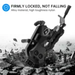 WUPP CS-1848B1 15W Motorcycle Wireless Fast Charging Phone Navigation Holder - Image 5