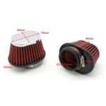 XH-UN073 Mushroom Head Style Car Modified Air Filter Motorcycle Exhaust Filter - Image 4