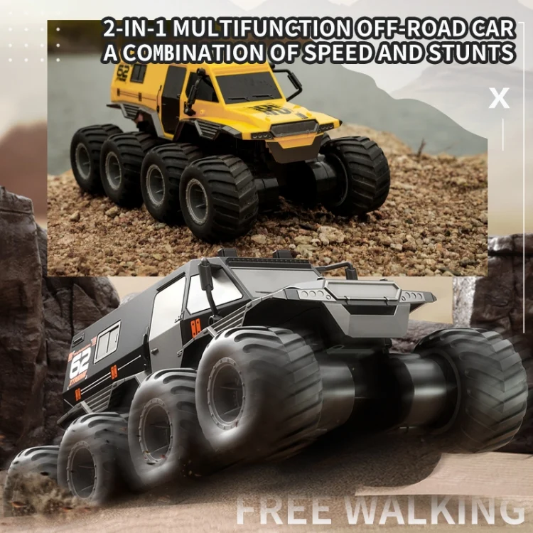 EDA0046840_B1.webp JJR/C Q137 Eight-Wheel Amphibious RC Armored Vehicle - Image 2