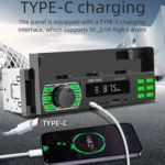 SWM D3400 Car Bluetooth MP3 Player Support Smart Voice Assistant / FM - Image 12