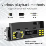 SWM D3400 Car Bluetooth MP3 Player Support Smart Voice Assistant / FM - Image 6