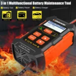 KONNWEI KW520 12V / 24V 3 in 1 Car Battery Tester with Detection & Repair & Charging Function - Image 2