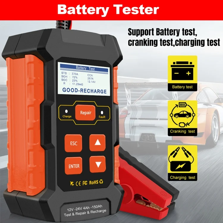 EDA004802701A_3.webp KONNWEI KW520 12V / 24V 3 in 1 Car Battery Tester with Detection & Repair & Charging Function - Image 4