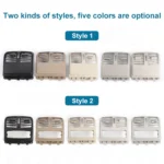 For Mercedes-Benz CLS W218 Car Rear Air Conditioner Air Outlet Panel - Image 2