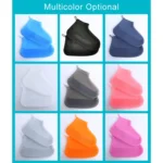 Silicone Non-slip Thickened Wear-resistant Waterproof Shoe Boots Cover - Image 11