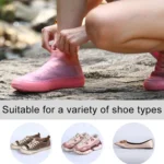 Silicone Non-slip Thickened Wear-resistant Waterproof Shoe Boots Cover - Image 7