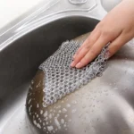 Stainless Steel Round Iron Cleaner Pot Brush Scrubber Home Cookware Kitchen Cleaning Tool - Image 11