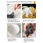 Stainless Steel Round Iron Cleaner Pot Brush Scrubber Home Cookware Kitchen Cleaning Tool - Image 6