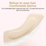1 Pair Invisible Anti-wear High Heel Stickers Thickened Sponge Heel Stickers, Random Color Delivery - Image 6