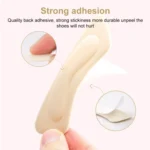 10pcs Invisible Anti-wear Butterfly Shape High Heel Stickers Thickened Sponge Heel Stickers, Random Color Delivery - Image 4