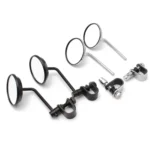 SF-127 Motorcycle Small Round Rearview Mirror Reversing Mirror - Image 2