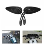 SF104 Motorcycle Modified Retro Rearview Mirror Reflective Mirror