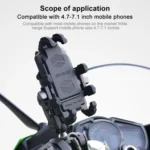 MOTOSLG Crab Motorcycle Phone Clamp Bracket - Image 7