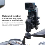 MOTOSLG Crab Motorcycle Phone Clamp Bracket - Image 8