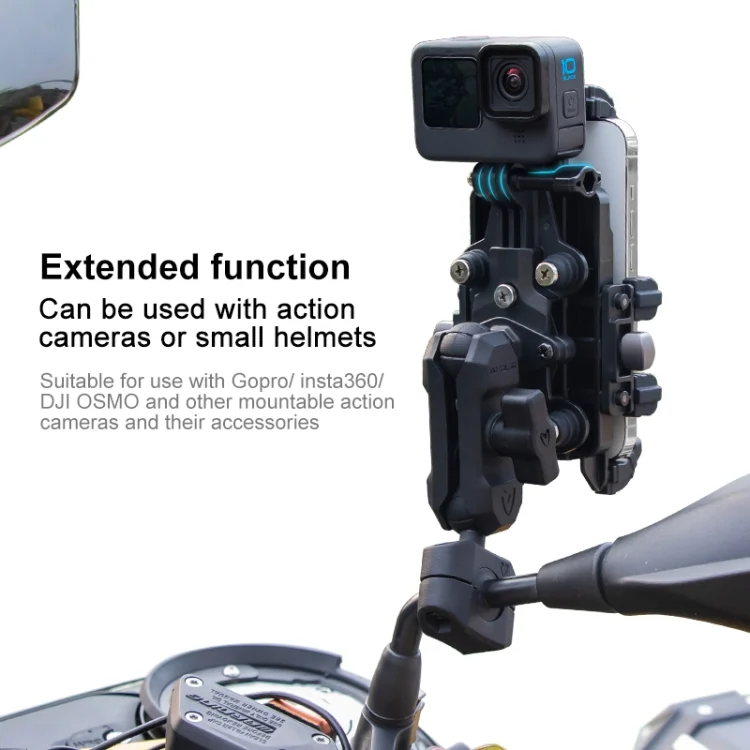 EDA004938401C_7.webp MOTOSLG Crab Motorcycle Phone Clamp Bracket - Image 8