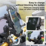 MOTOSLG Crab Motorcycle Phone Clamp Bracket - Image 10