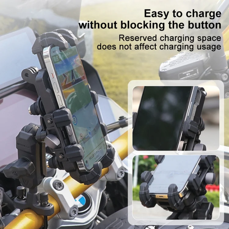 EDA004938401C_9.webp MOTOSLG Crab Motorcycle Phone Clamp Bracket - Image 10